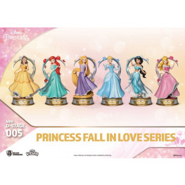 Disney Mini Diorama Stage sochas Princess Fall In Love Series 12 cm Assortment (6)